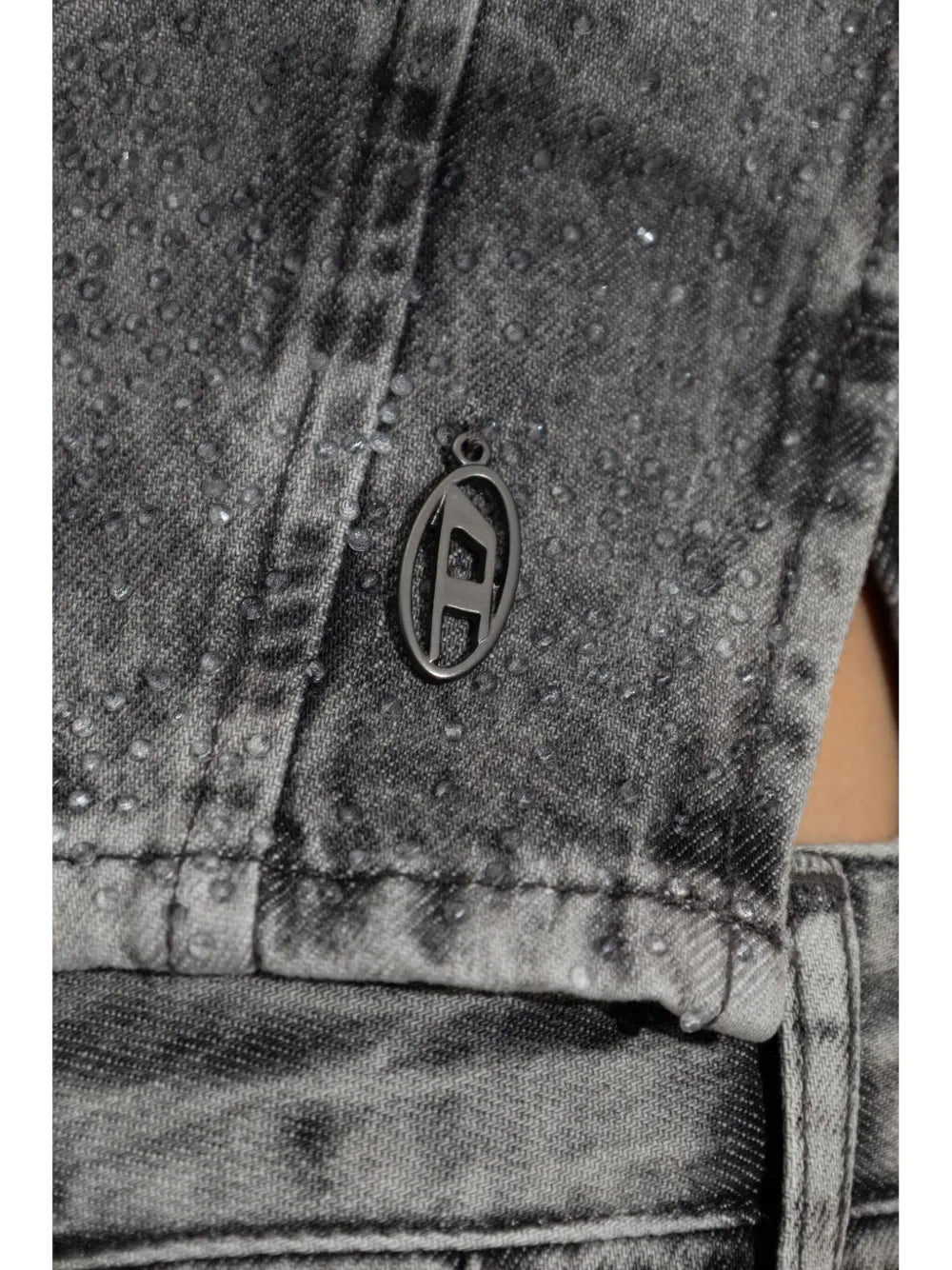 Tops Top à strass De-Pinar-S Diesel Gris Femme