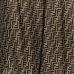 Skirts FF Silk Skirt Fendi Brown Femme