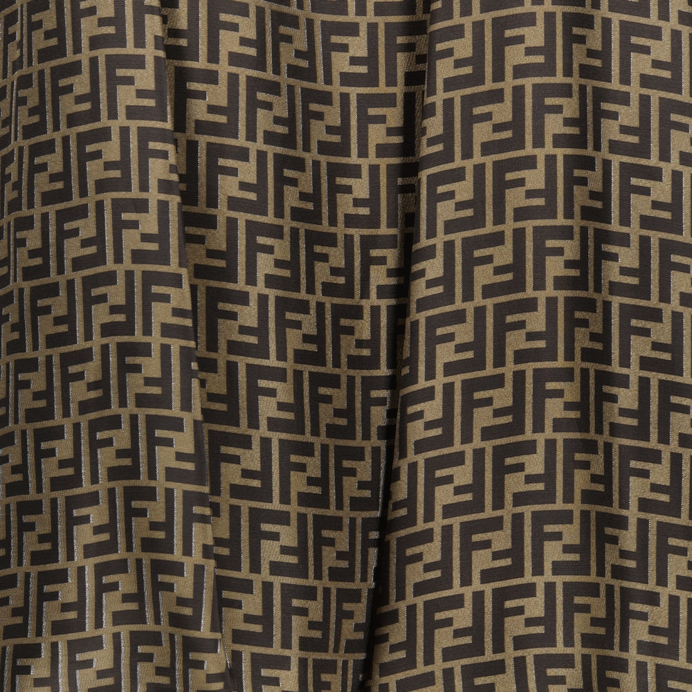 Skirts FF Silk Skirt Fendi Brown Femme