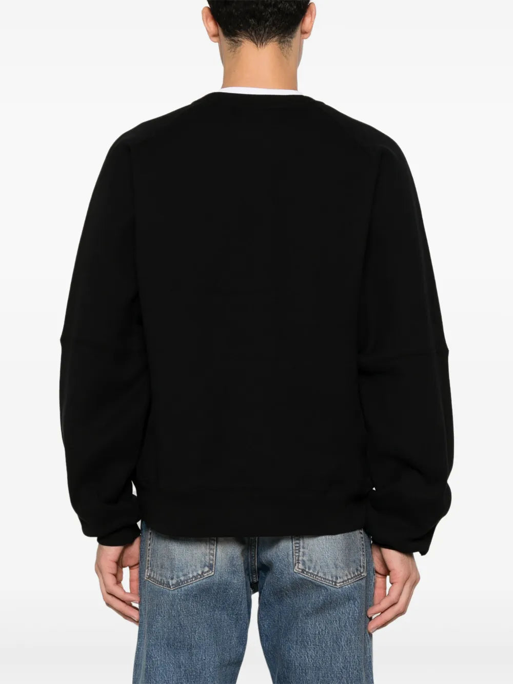 Moletons Sweatshirt preta Saint Laurent Preto Homme