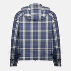 Image de l'article Veste réversible Check bleu marine de la marque Burberry pour Homme - Saison Printemps-Été 2026 - Vue détaillée_2