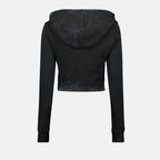 Sweatshirts Hoodie F-Slimmy-Hood-P5 Diesel Noir Femme
