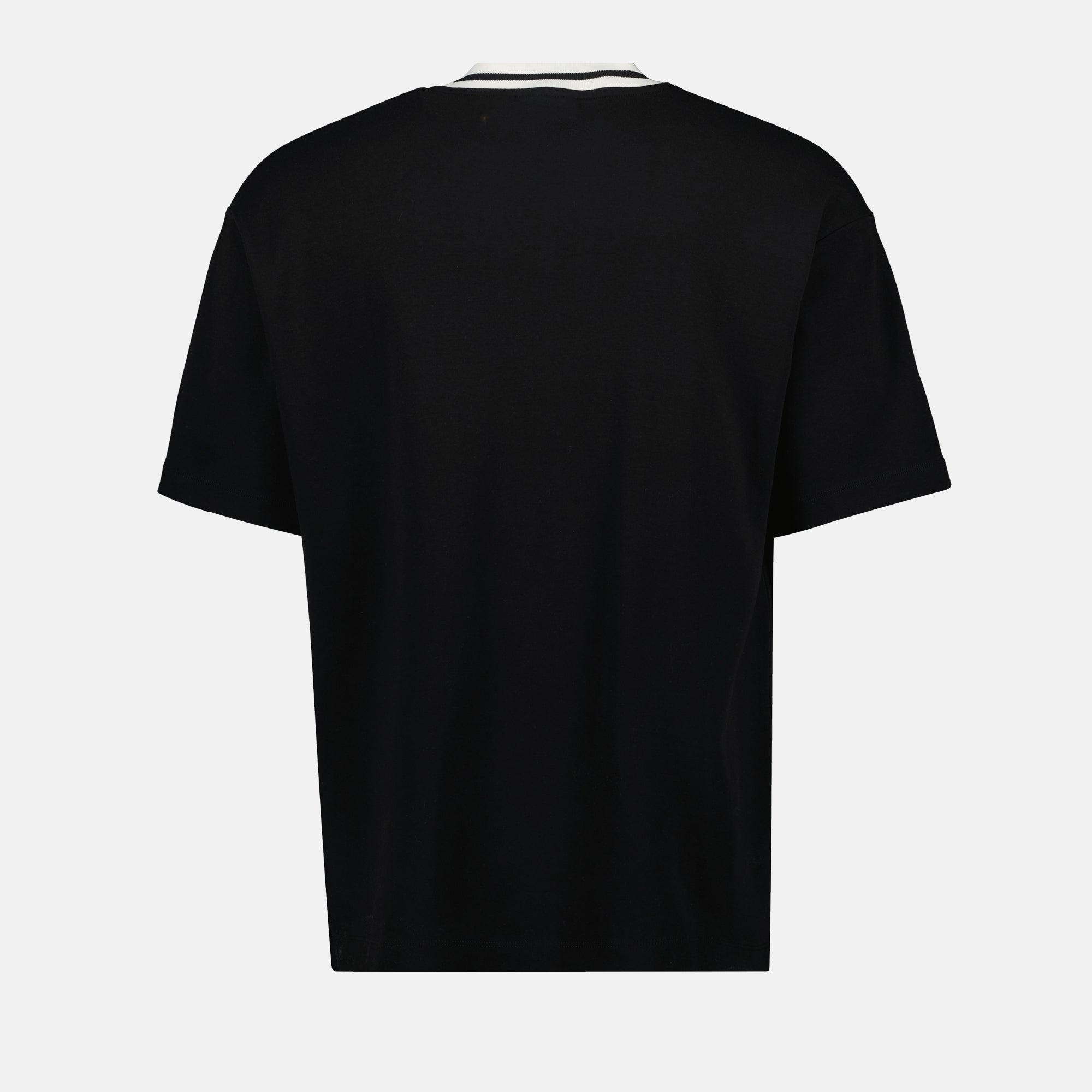 Camisetas T-shirt slogan sport Drole De Monsieur Negro Homme