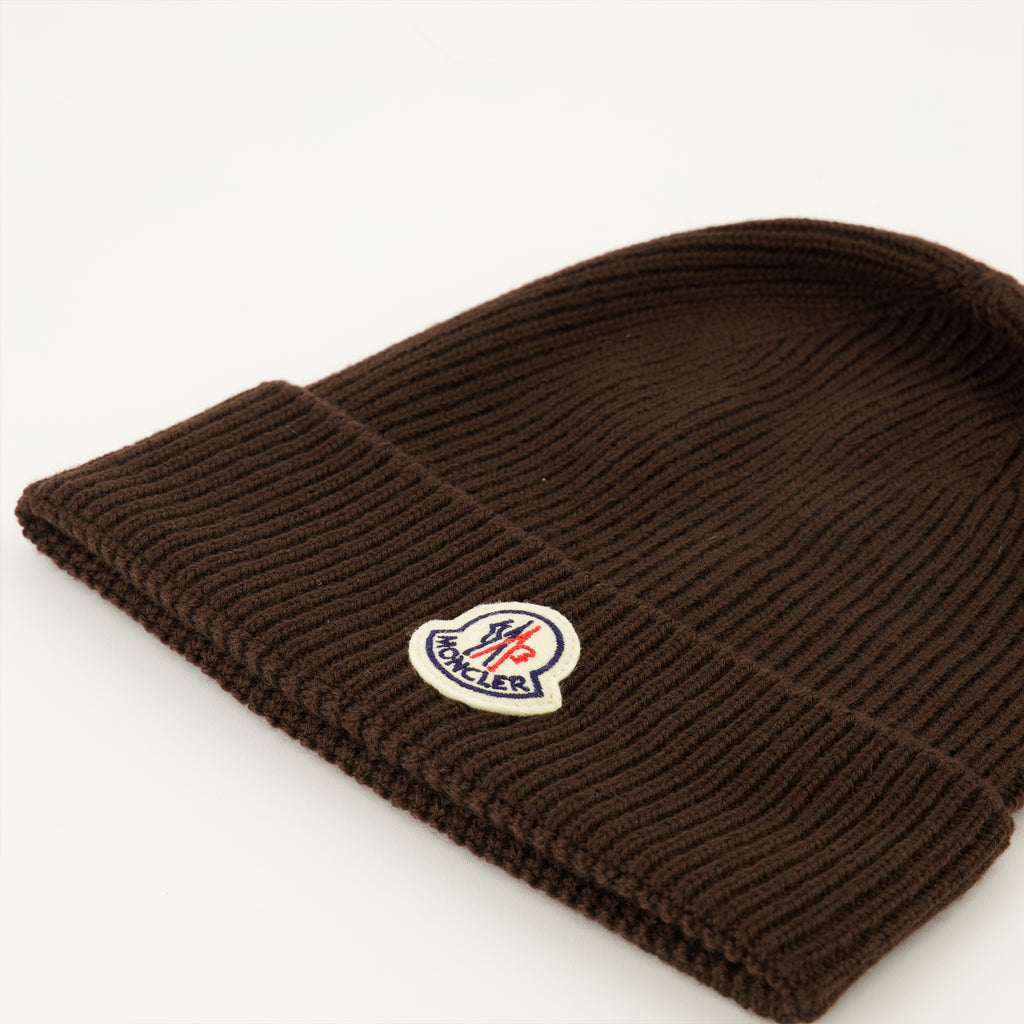 Imagen del artículo Gorra de lana de la marca Moncler para Hombre - Temporada Otoño-Invierno 2025 - Vista Detallada 2