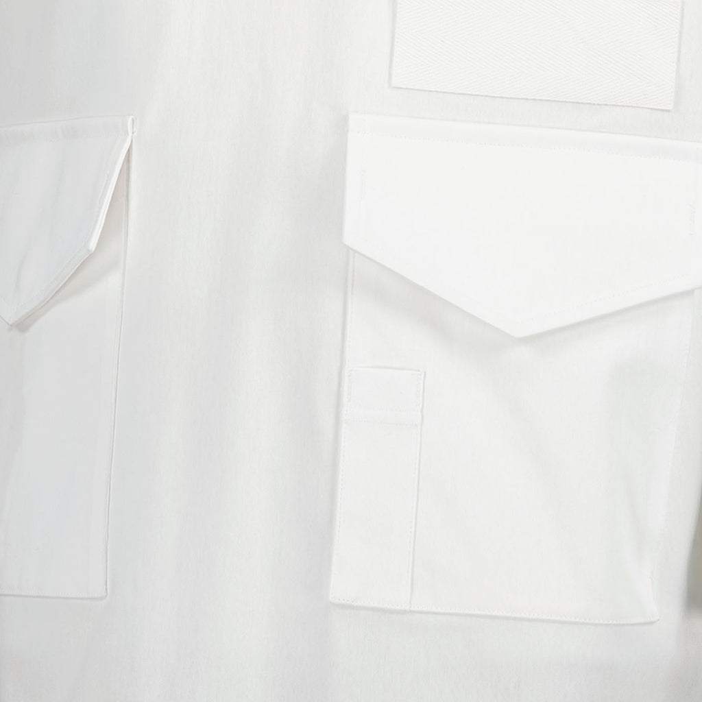 T-Shirts T-shirt à poches Sacai Weiß Homme