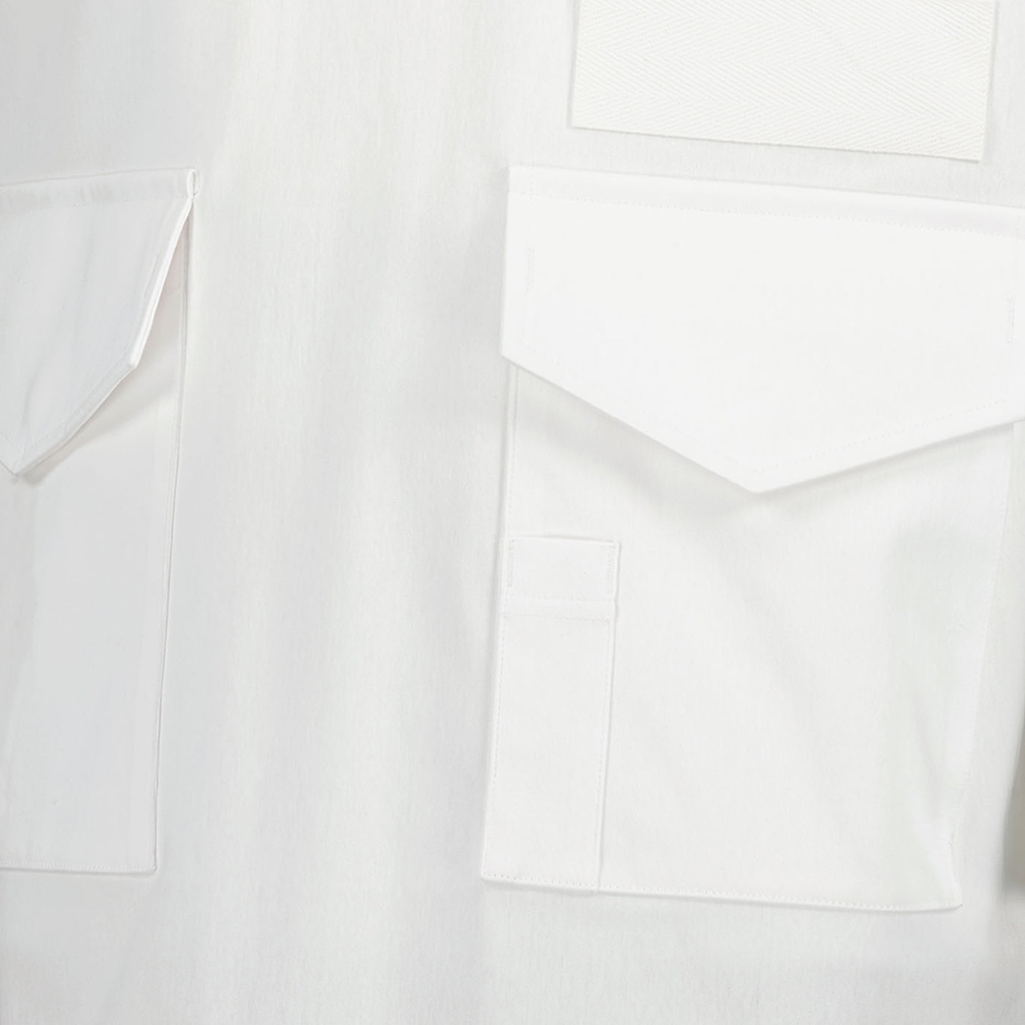T-Shirts T-shirt à poches Sacai Weiß Homme