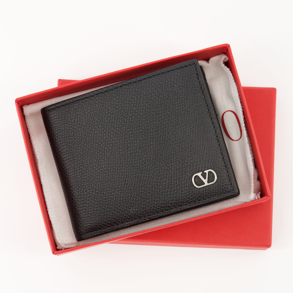 Petite maroquinerie Portefeuille VLogo Valentino Garavani Noir Homme