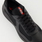 Baskets Baskets America's Cup Prada Noir Homme
