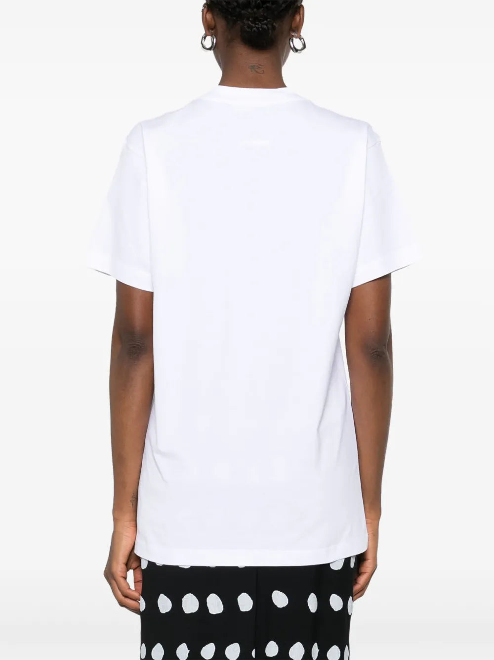 T-shirts T-shirt Oie Moschino Blanc Femme