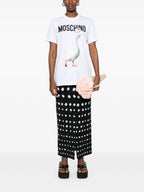T-Shirts Goose T-Shirt Moschino Weiß Femme