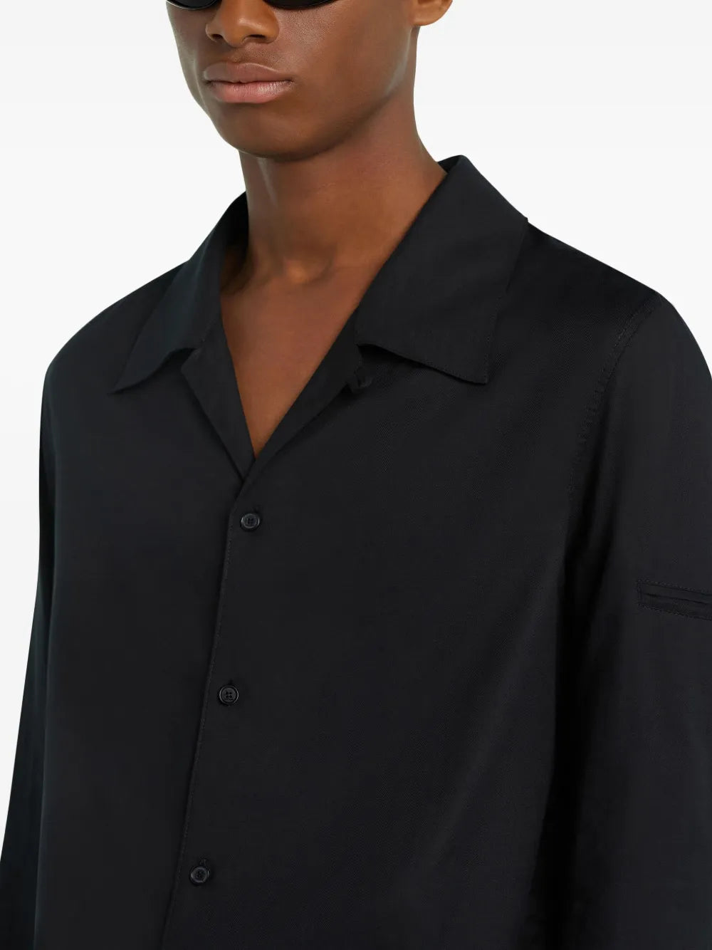 Chemises Chemise noire AC Courrèges Noir Homme