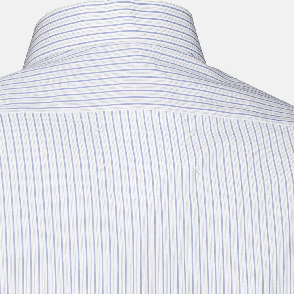 Chemises Camicia Blu a Righe Maison Margiela Bleu Femme
