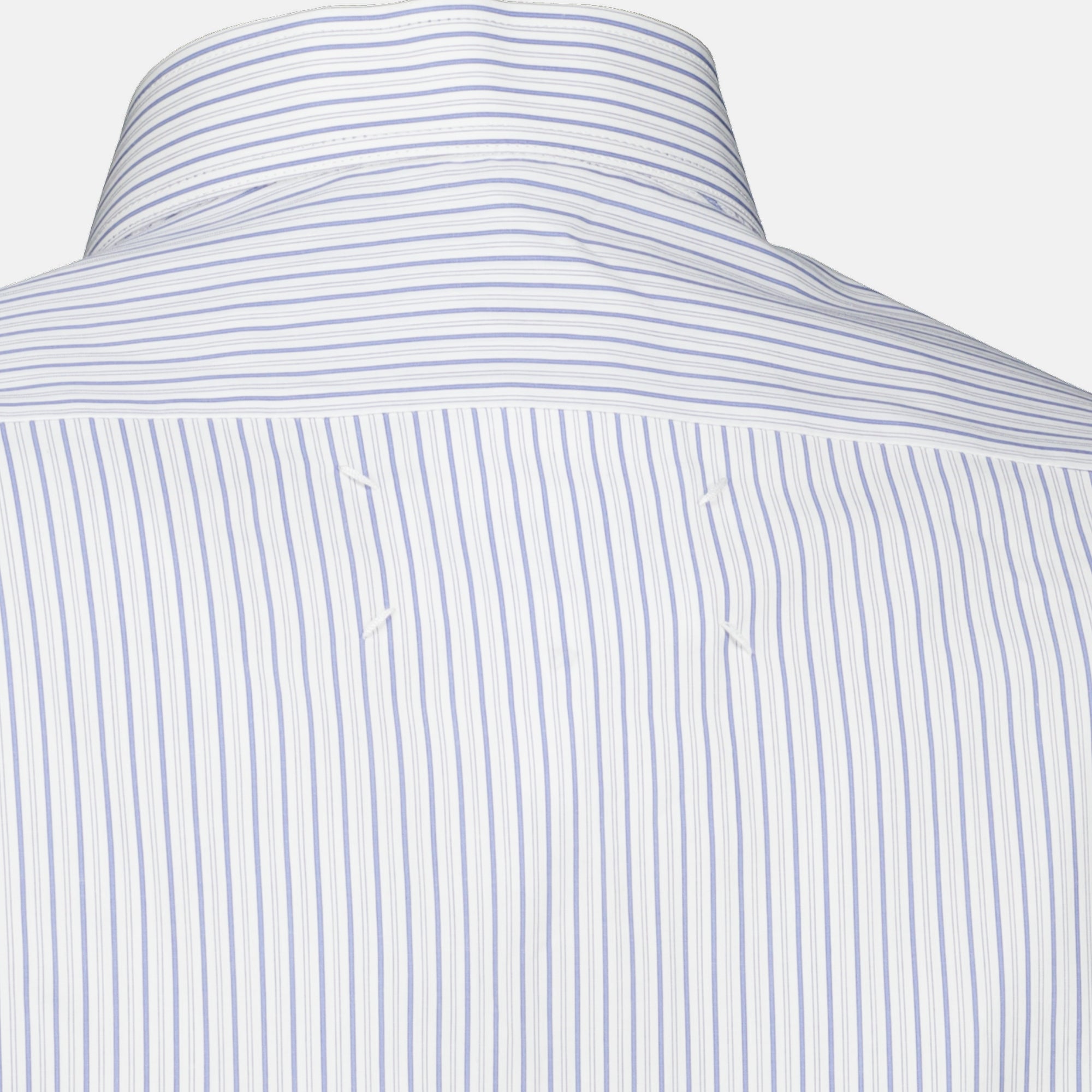 Chemises Camicia Blu a Righe Maison Margiela Bleu Femme