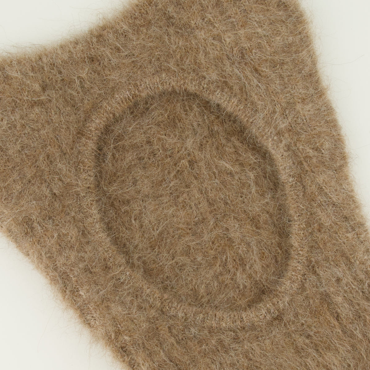 Chapeaux, casquettes et bonnets Cagoule oreilles en laine d'alpaga Maison Kitsune Beige Homme