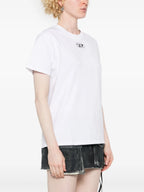 T-shirts T-shirt blanc D-Uncuntie Diesel Blanc Femme