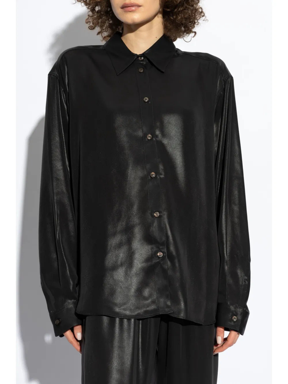 Camicie S-Simply Black Shirt Diesel Nero Femme