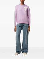 Maglieria Pull Ami de coeur Ami PARIS Viola Unisex
