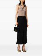Saias Saia Midi Reta Ami PARIS Preto Femme
