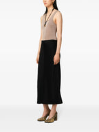 Saias Saia Midi Reta Ami PARIS Preto Femme