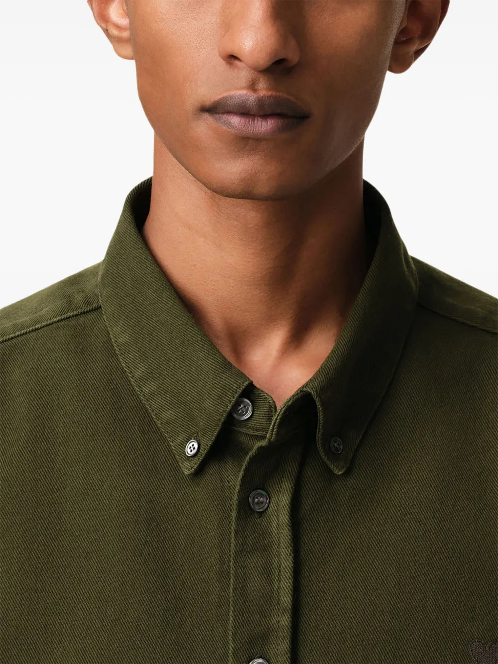 Camisas Camisa Ami de Coeur Ami PARIS Caqui Unisexo