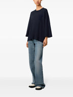 Camisetas T-shirt Ami de Coeur Tecido Ami PARIS Azul escuro Femme