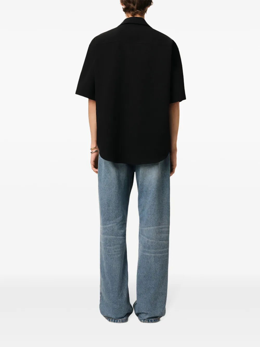 Hemden Oversized-Hemd Ami PARIS Schwarz Homme