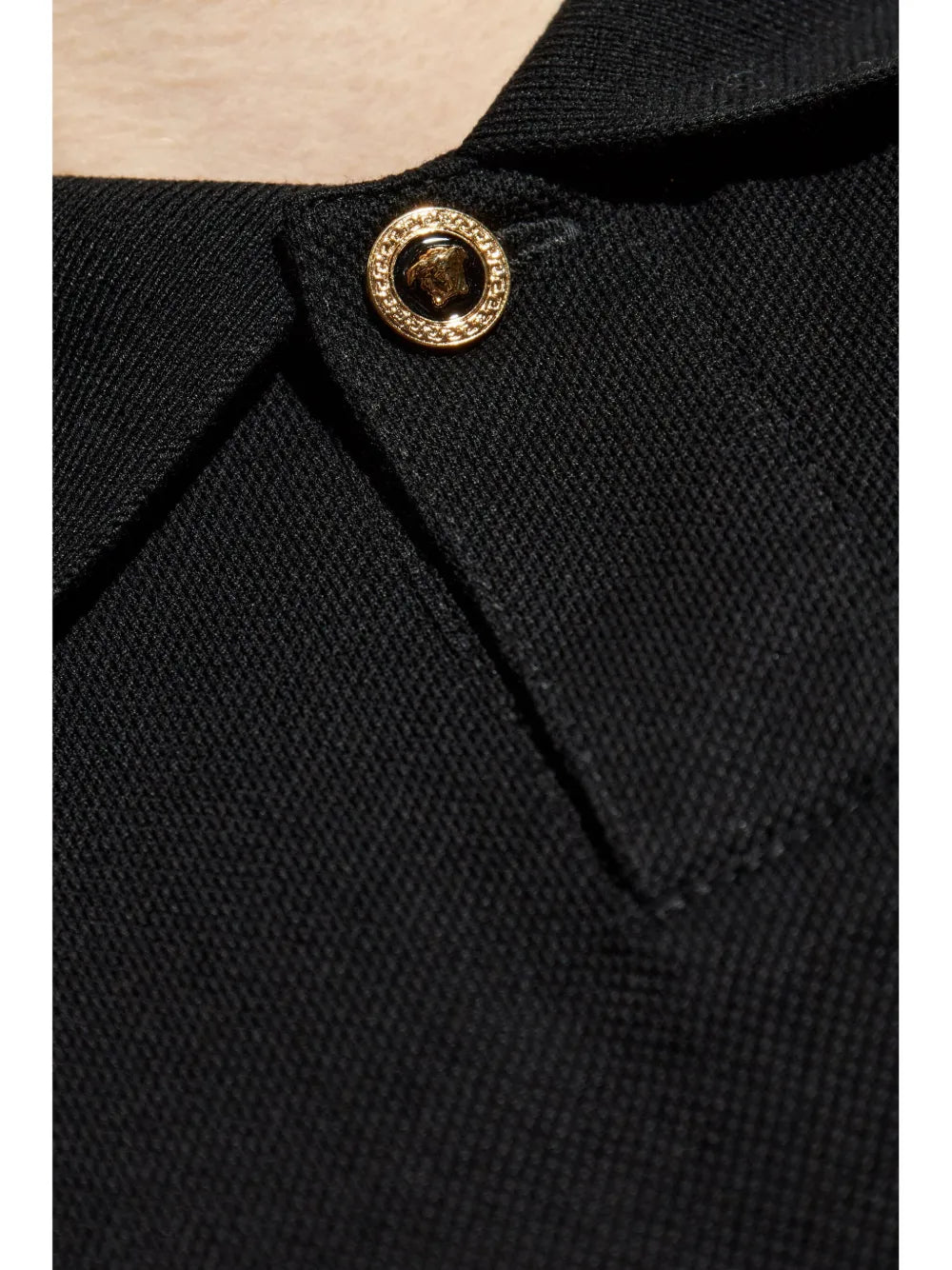 Polos Polo Preto Versace Preto Homme