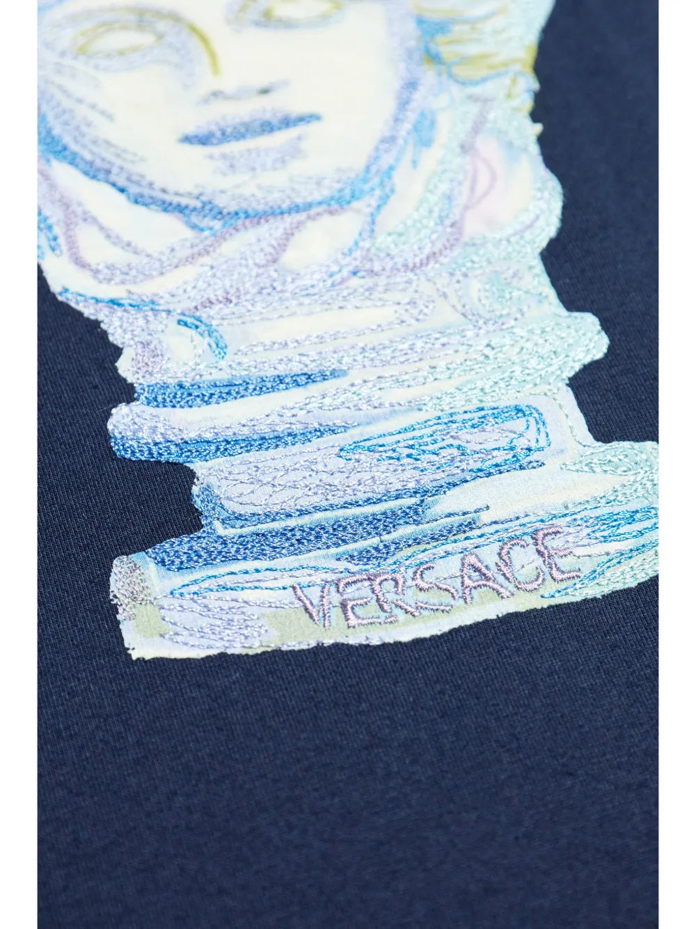 T-shirts T-shirt Medusa Glallery Versace Bleu foncé Homme