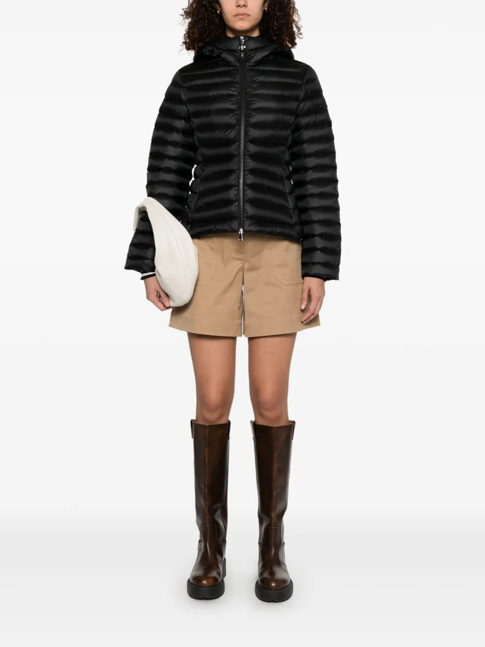 Manteaux Doudoune matelassée Ige Moncler Noir Femme