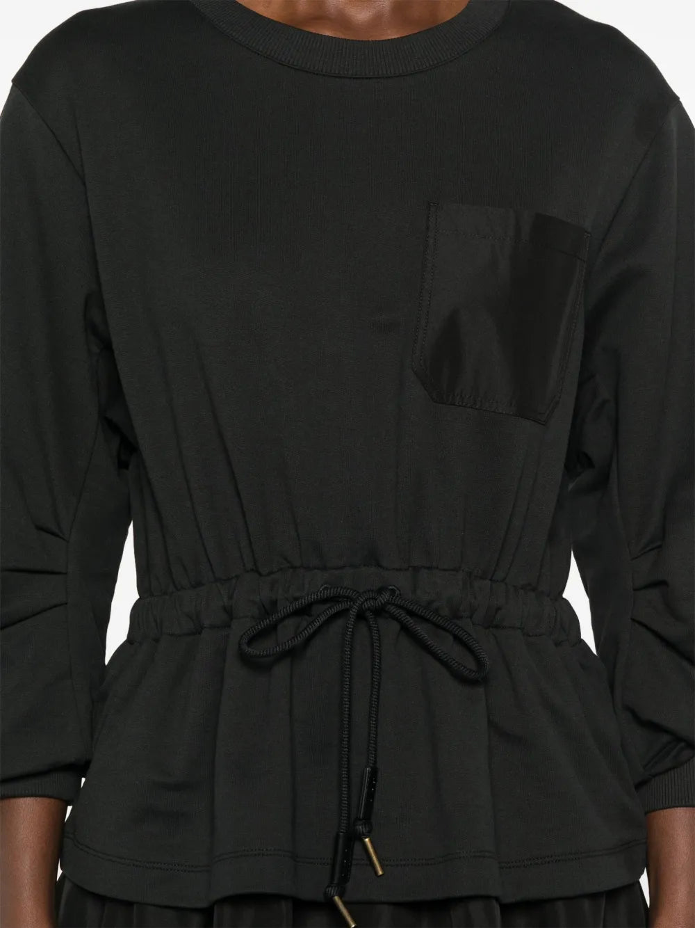 Vestidos Vestido bicolor Moncler Negro Femme