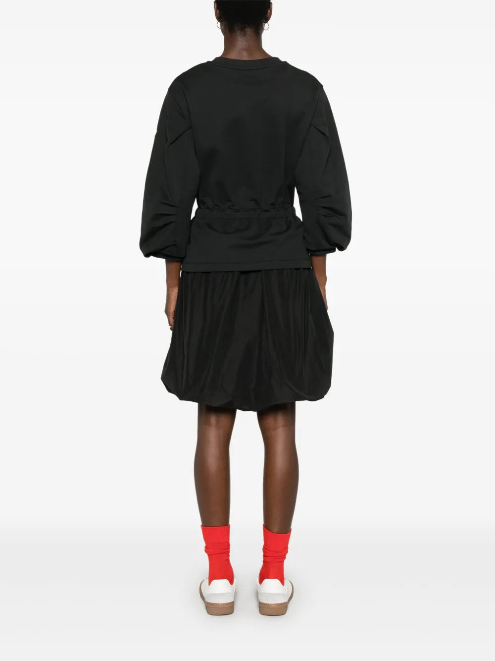 Vestidos Vestido bicolor Moncler Negro Femme