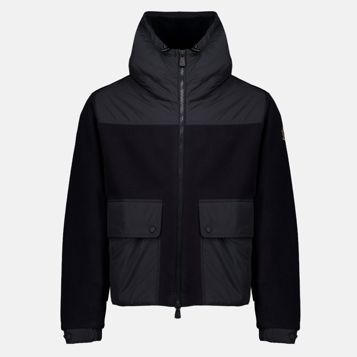 Vestes Cardigan zippé en Polartec® Moncler Grenoble Noir Homme