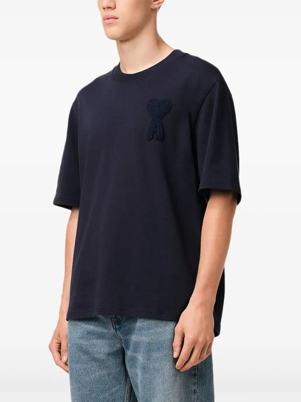 Tシャツ アミ・ド・クール Tシャツ Ami PARIS ダークブルー メンズ