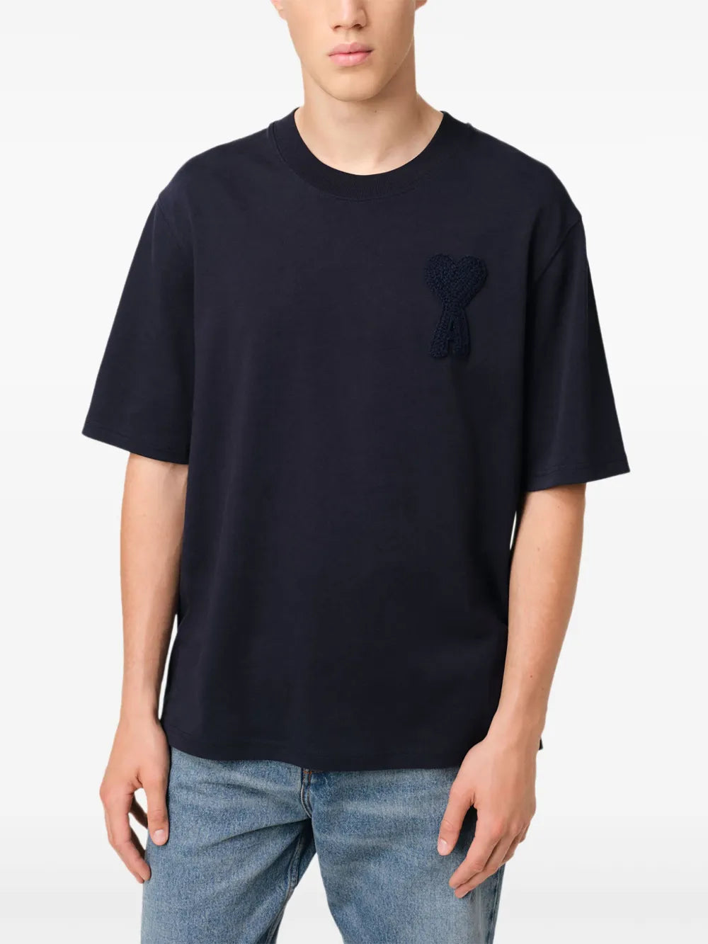 Tシャツ アミ・ド・クール Tシャツ Ami PARIS ダークブルー メンズ