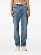 Pants Straight Jeans Ami PARIS Blue Homme