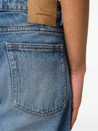 Pants Straight Jeans Ami PARIS Blue Homme