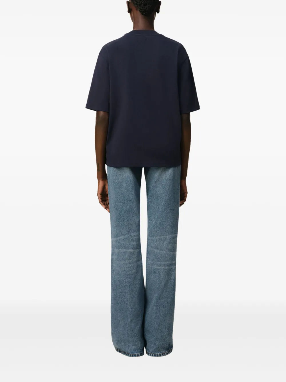 Image de l'article T-shirt patch Ami Paris de la marque Ami PARIS pour Unisex - Saison Printemps-Été 2025 - Vue détaillée_4