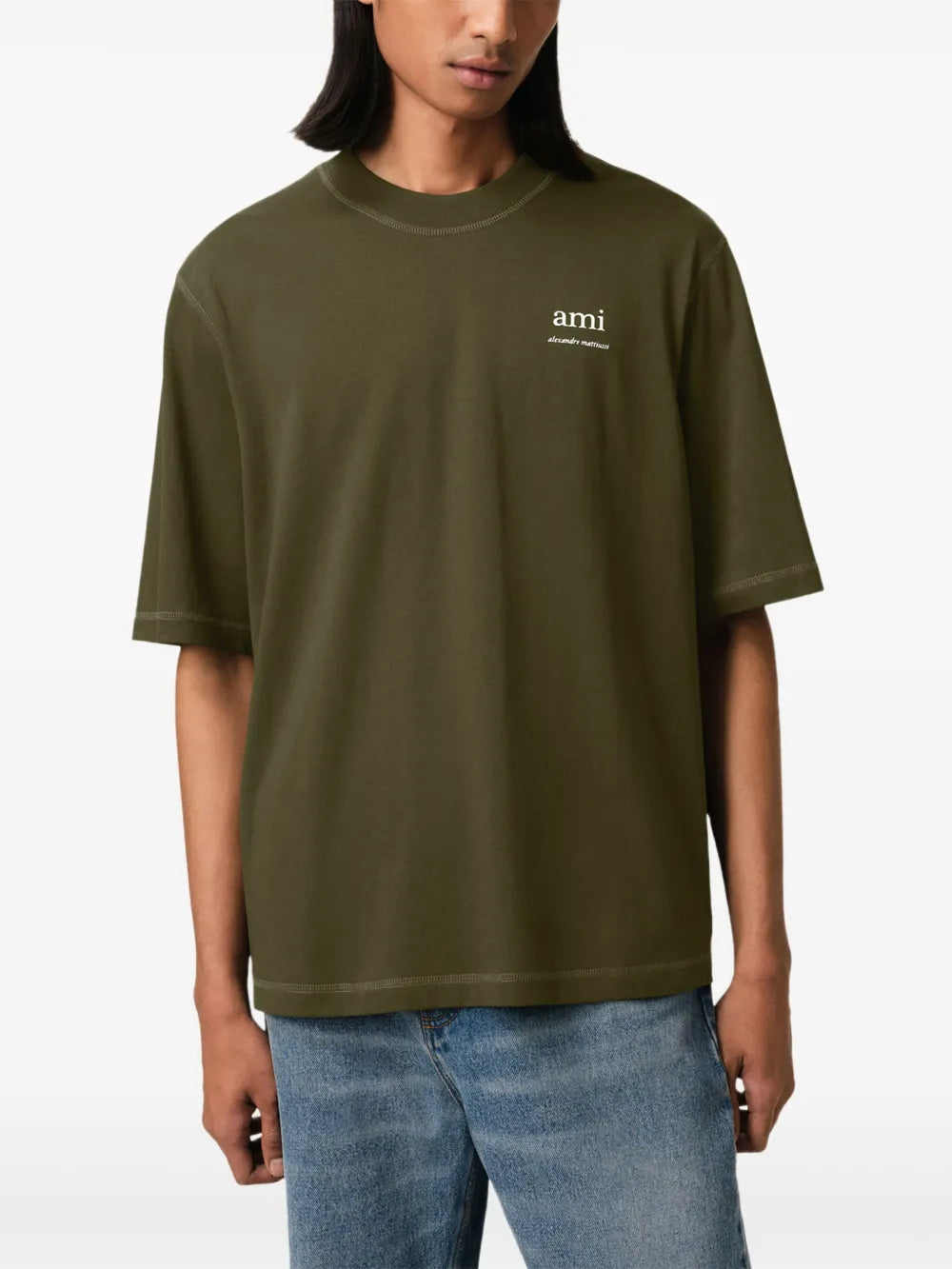 T-shirt T-shirt Alexandre Mattiussi Ami PARIS Cachi Homme