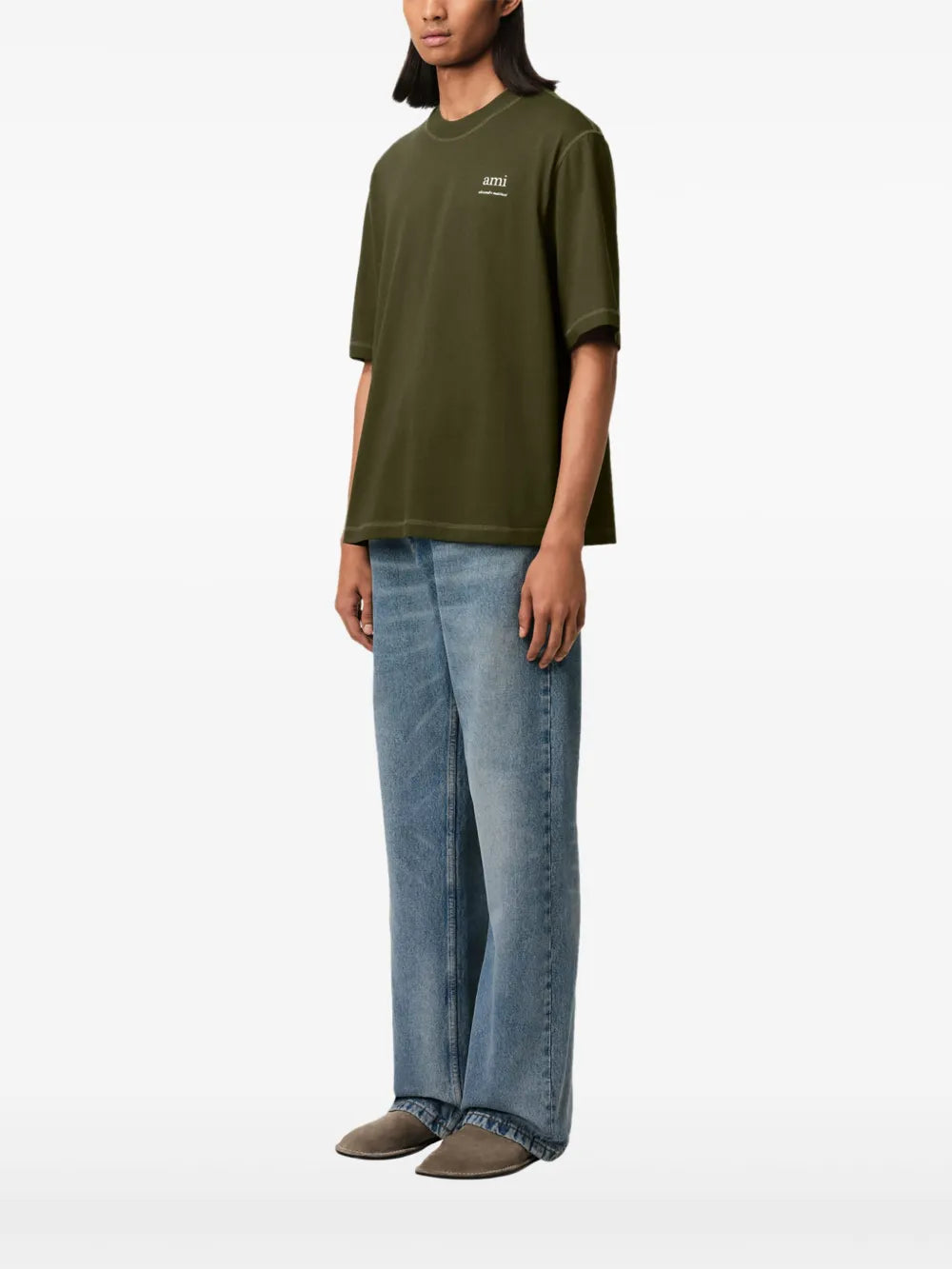 T-shirt T-shirt Alexandre Mattiussi Ami PARIS Cachi Homme