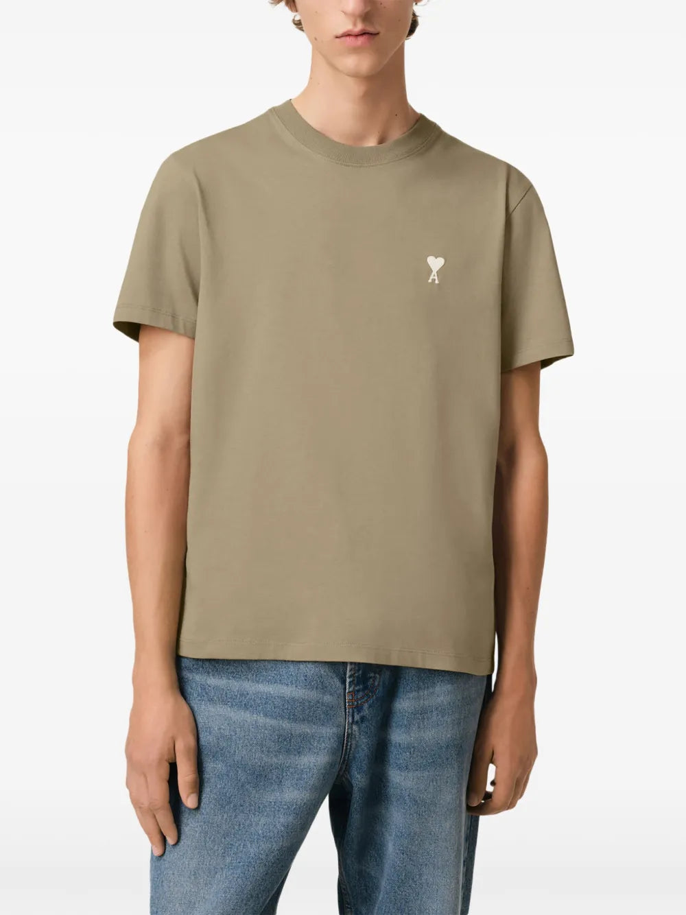 T-shirts Heart Friend T-shirt Ami PARIS Khaki Homme