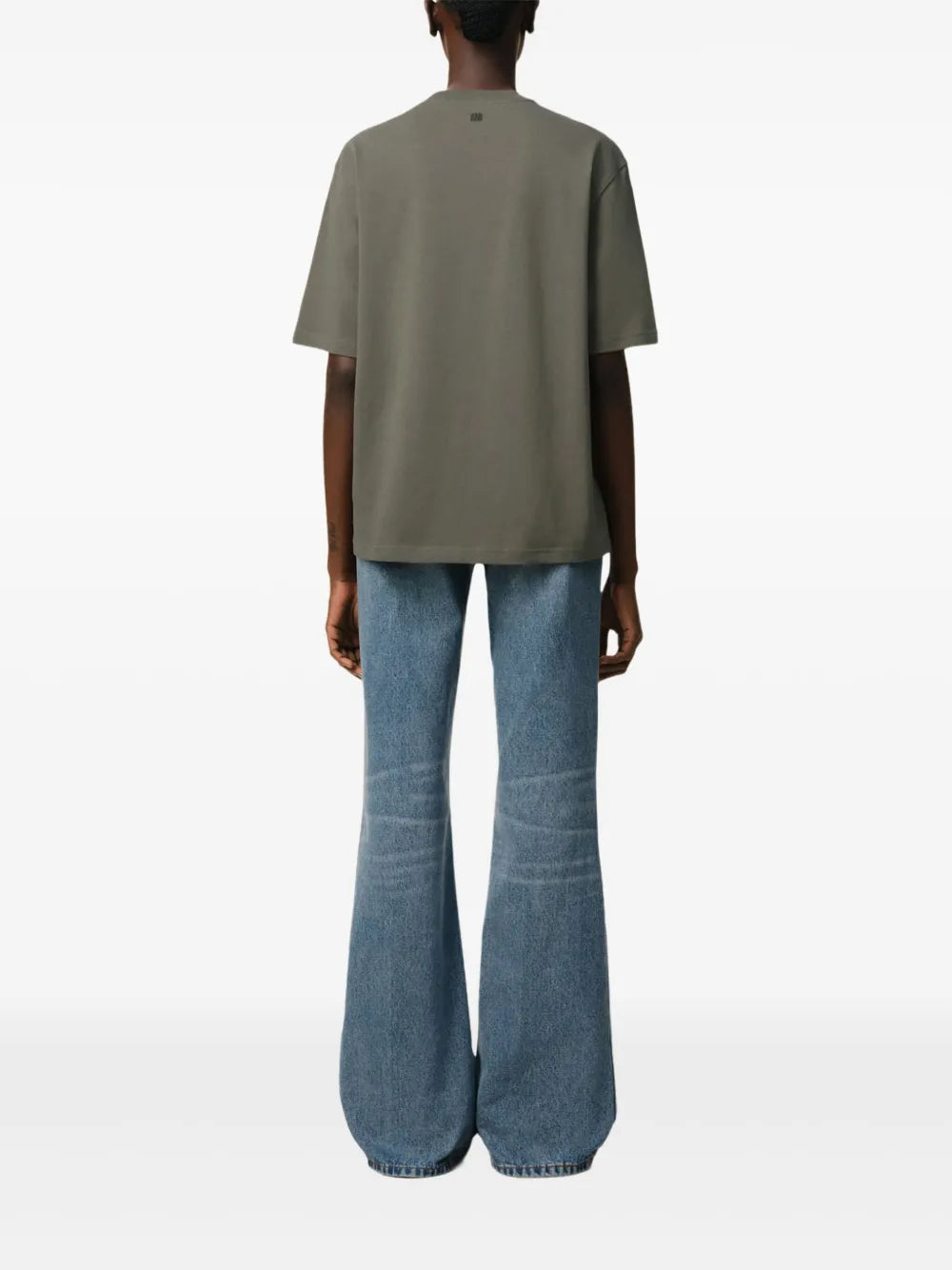 T-shirts T-shirt Ami de coeur Ami PARIS Kaki Unisexe