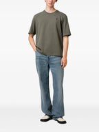 T-shirts T-shirt Ami de coeur Ami PARIS Kaki Unisexe
