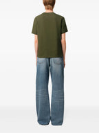 T-shirts T-shirt Ami de coeur Ami PARIS Kaki Unisexe