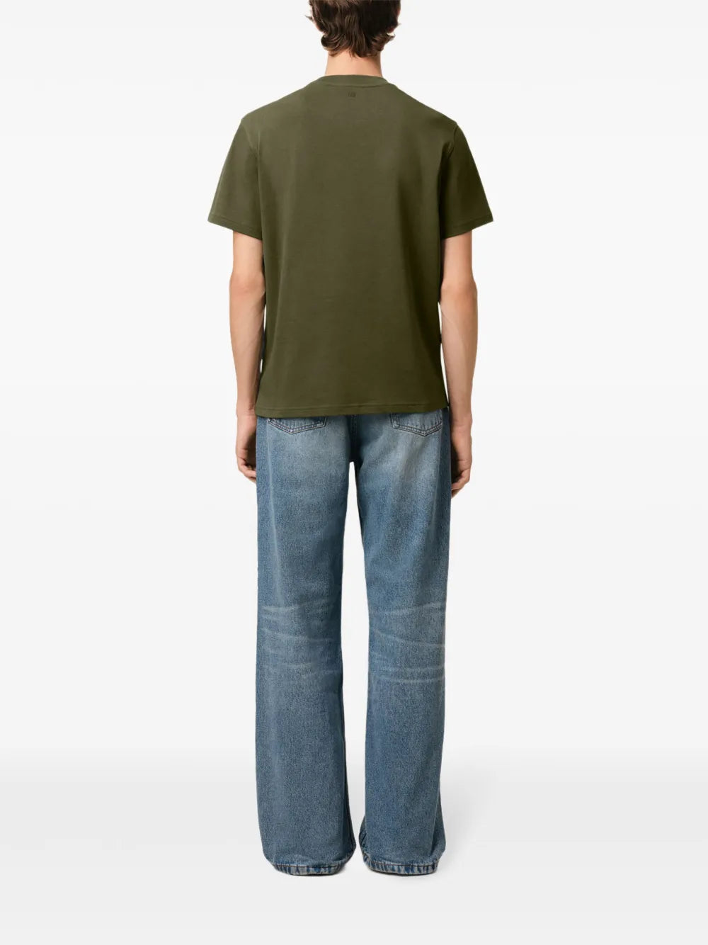 T-shirts T-shirt Ami de coeur Ami PARIS Kaki Unisexe
