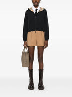 ジャケット リバーシブルチェックジャケット Burberry ベージュ Femme