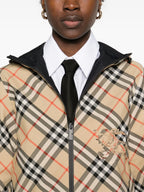 ジャケット リバーシブルチェックジャケット Burberry ベージュ Femme