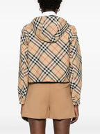 ジャケット リバーシブルチェックジャケット Burberry ベージュ Femme