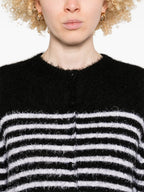 Malhas Cardigan Jules Khaite Preto Mulheres
