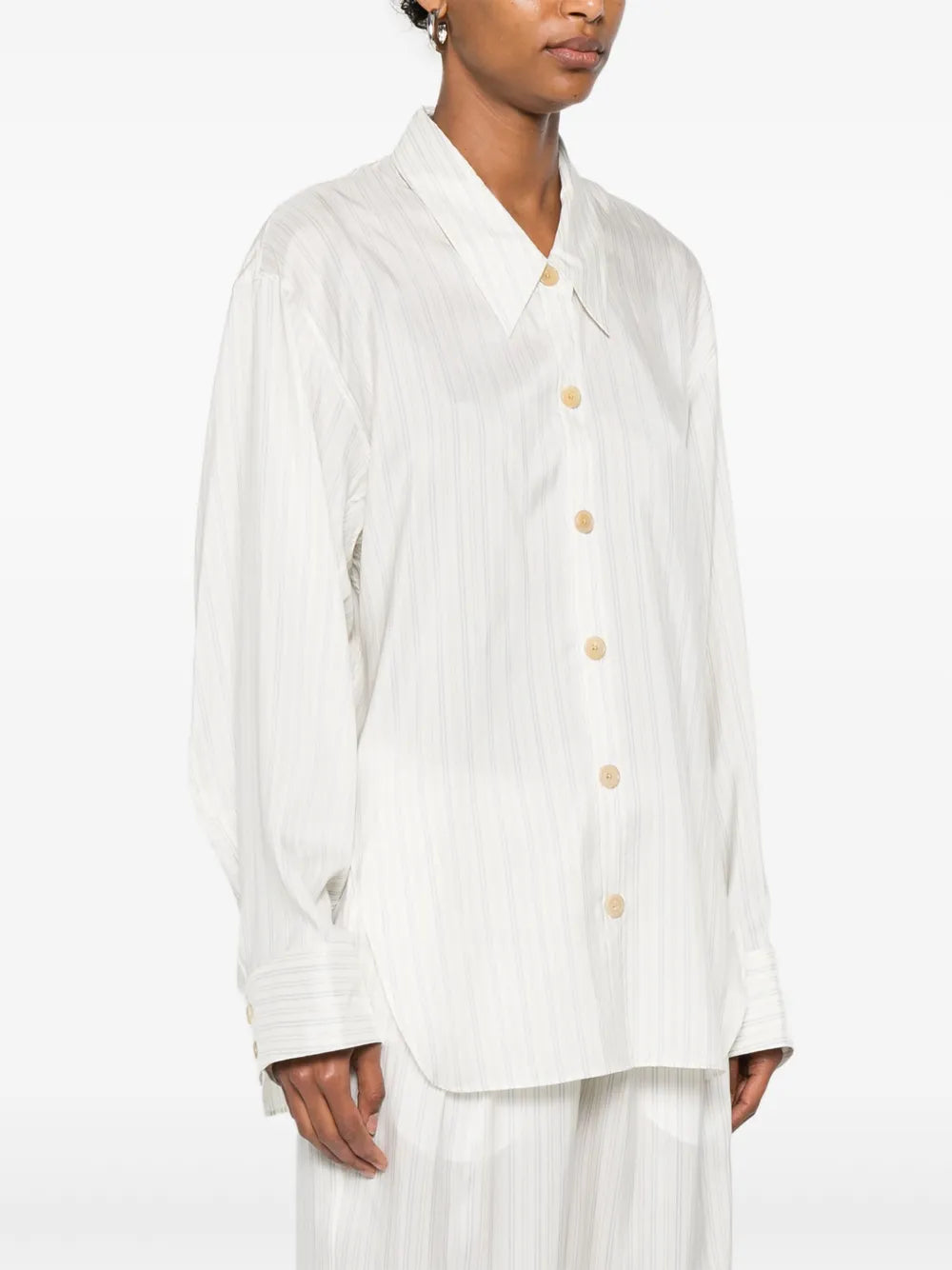 Chemises Chemise Herschel Khaite Blanc Femme