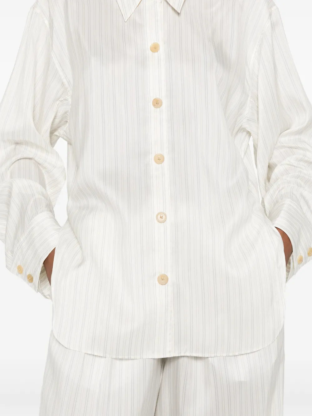Chemises Chemise Herschel Khaite Blanc Femme